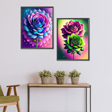 Load image into Gallery viewer, 2pcs Diamond Painting Set - glitter rose (30*40CM)