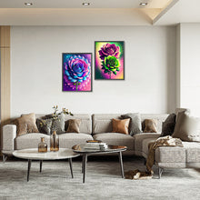 Load image into Gallery viewer, 2pcs Diamond Painting Set - glitter rose (30*40CM)