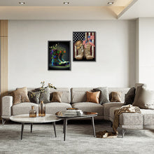 Load image into Gallery viewer, 2pcs Diamond Painting Set - military boots (30*40CM)