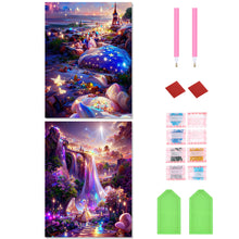 Load image into Gallery viewer, 2pcs Diamond Painting Set - dream path (30*40CM)