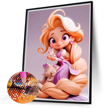 Load image into Gallery viewer, 2pcs Diamond Painting Set - little girl (30*40CM)