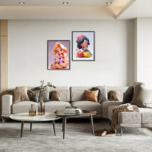 Load image into Gallery viewer, 2pcs Diamond Painting Set - little girl (30*40CM)