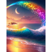 Load image into Gallery viewer, 2pcs Diamond Painting Set - colorful landscape (30*40CM)
