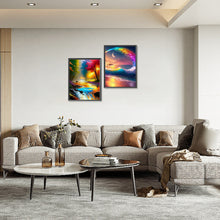 Load image into Gallery viewer, 2pcs Diamond Painting Set - colorful landscape (30*40CM)