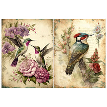 Load image into Gallery viewer, 2pcs Diamond Painting Set - Yellowed Diary of Animals (30*40CM)
