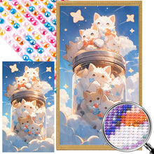 Load image into Gallery viewer, AB Diamond Painting - Full Round - White Shiba Inu (40*70CM)