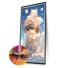 Load image into Gallery viewer, AB Diamond Painting - Full Round - White Shiba Inu (40*70CM)