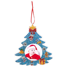 Load image into Gallery viewer, 4PCS Photo Frame Christmas Photo Frame Hanging Diamond Painting Xmas Photo Frame