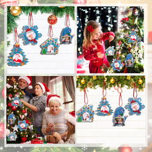 Load image into Gallery viewer, 4PCS Photo Frame Christmas Photo Frame Hanging Diamond Painting Xmas Photo Frame