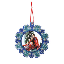 Load image into Gallery viewer, 4PCS Photo Frame Christmas Photo Frame Hanging Diamond Painting Xmas Photo Frame