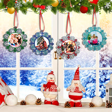 Load image into Gallery viewer, 4PCS Photo Frame Christmas Photo Frame Hanging Diamond Painting Xmas Photo Frame