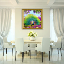 Load image into Gallery viewer, Peacock 35*35CM(Canvas) Square Drill Diamond Painting