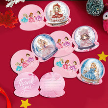 Load image into Gallery viewer, 5/6/8/10/12PCS Special Shape DIY Diamond Painting Card Xmas Tree Xmas Atmosphere