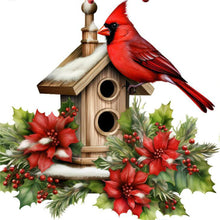 Load image into Gallery viewer, Diamond Painting - Full Round - nordic cardinal (40*40CM)
