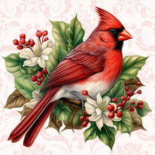 Load image into Gallery viewer, Diamond Painting - Full Round - nordic cardinal (40*40CM)