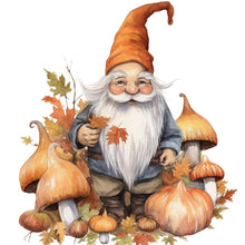 Load image into Gallery viewer, Diamond Painting - Full Round - Autumn Mushroom Gnomes (40*40CM)