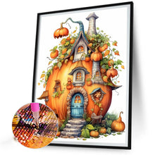 Load image into Gallery viewer, Diamond Painting - Full Round - pumpkin house (40*50CM)