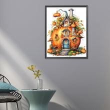 Load image into Gallery viewer, Diamond Painting - Full Round - pumpkin house (40*50CM)