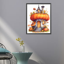 Load image into Gallery viewer, Diamond Painting - Full Round - pumpkin house (40*50CM)
