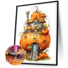 Load image into Gallery viewer, Diamond Painting - Full Round - pumpkin house (40*50CM)
