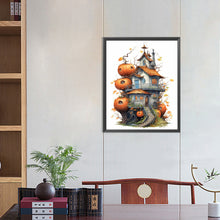 Load image into Gallery viewer, Diamond Painting - Full Round - pumpkin house (40*50CM)