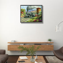 Load image into Gallery viewer, Diamond Painting - Full Round - steam train (50*40CM)