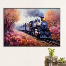 Load image into Gallery viewer, Diamond Painting - Full Round - steam train (60*40CM)