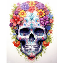 Load image into Gallery viewer, Diamond Painting - Full Round - skull (40*50CM)