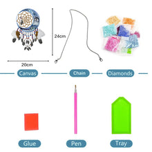 Load image into Gallery viewer, Special Shape Diamond Painting Dream Catcher for Home Wall Decor (#6)