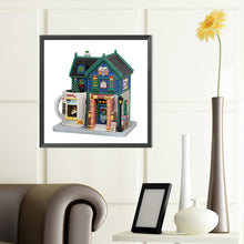 Load image into Gallery viewer, Diamond Painting - Partial Special Shaped - Christmas cottage (40*40CM)