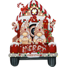 Load image into Gallery viewer, Diamond Painting - Partial Special Shaped - christmas gnome (30*40CM)