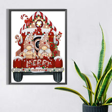Load image into Gallery viewer, Diamond Painting - Partial Special Shaped - christmas gnome (30*40CM)