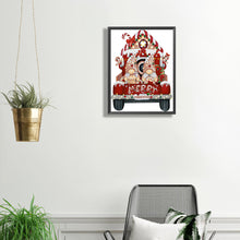 Load image into Gallery viewer, Diamond Painting - Partial Special Shaped - christmas gnome (30*40CM)