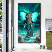 Load image into Gallery viewer, AB Diamond Painting - Full Round - butterfly elephant (40*70CM)