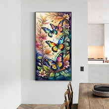 Load image into Gallery viewer, Diamond Painting - Full Round - butterfly dragonfly (40*70CM)