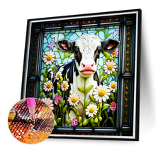 Load image into Gallery viewer, Diamond Painting - Full Round - cow (40*40CM)