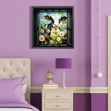 Load image into Gallery viewer, Diamond Painting - Full Round - cow (40*40CM)