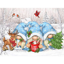 Load image into Gallery viewer, Diamond Painting - Full Square - winter goblin (40*30CM)