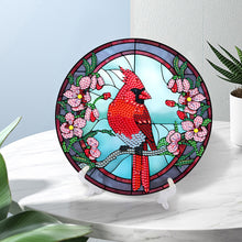 Load image into Gallery viewer, Wooden Desktop Diamond Painting Ornament Dragonfly for Home Office Desktop Decor