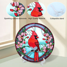 Load image into Gallery viewer, Wooden Desktop Diamond Painting Ornament Dragonfly for Home Office Desktop Decor