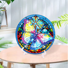 Load image into Gallery viewer, Wooden Desktop Diamond Painting Ornament Dragonfly for Home Office Desktop Decor