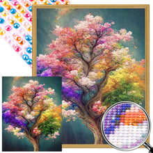 Load image into Gallery viewer, AB Diamond Painting - Full Round - Colorful tree (40*50CM)