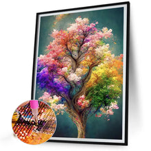 Load image into Gallery viewer, AB Diamond Painting - Full Round - Colorful tree (40*50CM)