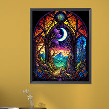 Load image into Gallery viewer, AB Diamond Painting - Full Round - Witch under the moon (40*50CM)