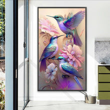 Load image into Gallery viewer, AB Diamond Painting - Full Round - hummingbird (40*70CM)
