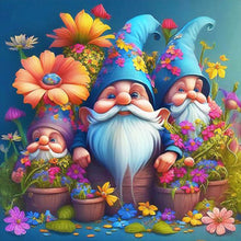 Load image into Gallery viewer, Diamond Painting - Full Round - Garden Gnome (40*40CM)