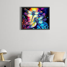 Load image into Gallery viewer, Diamond Painting - Full Square - dragonfly (50*40CM)
