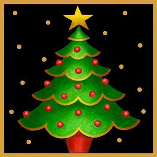 AB Diamond Painting - Full Square - cute santa claus (30*30CM)