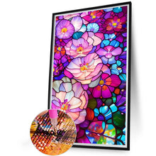 Load image into Gallery viewer, Diamond Painting - Full Round - lotus glass art (40*60CM)
