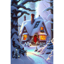 Load image into Gallery viewer, Diamond Painting - Full Round - snow House (40*60CM)